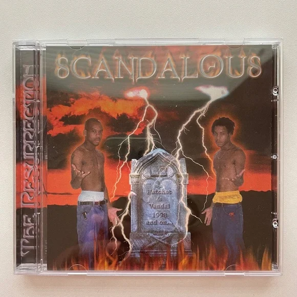 洋楽 g-rap Scandalous/The Resurrection The Resurrection by Scandalous (CD 1998 Toby Records) in